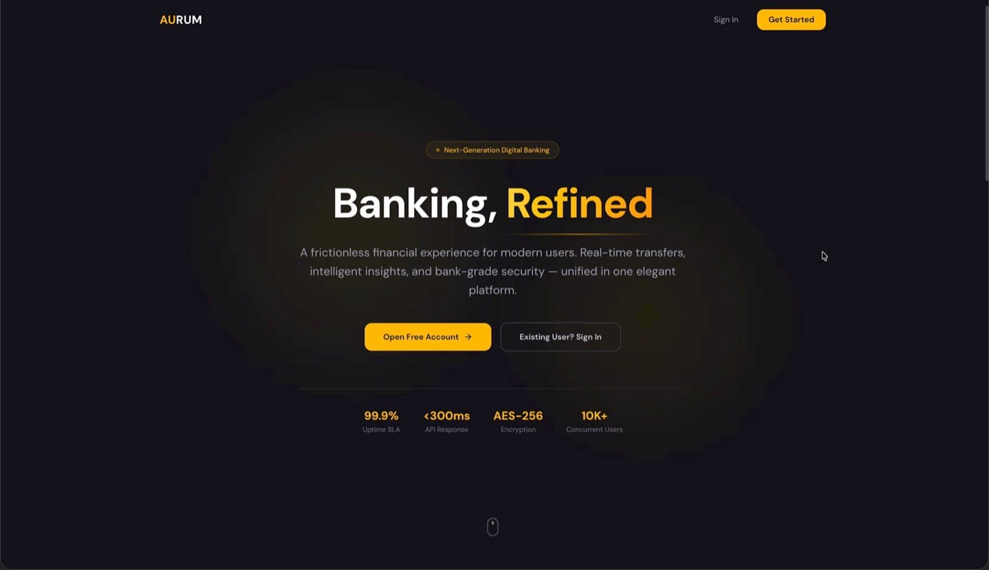 Aurum — product screenshot