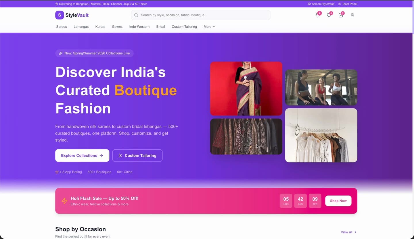 StyleVault — product screenshot