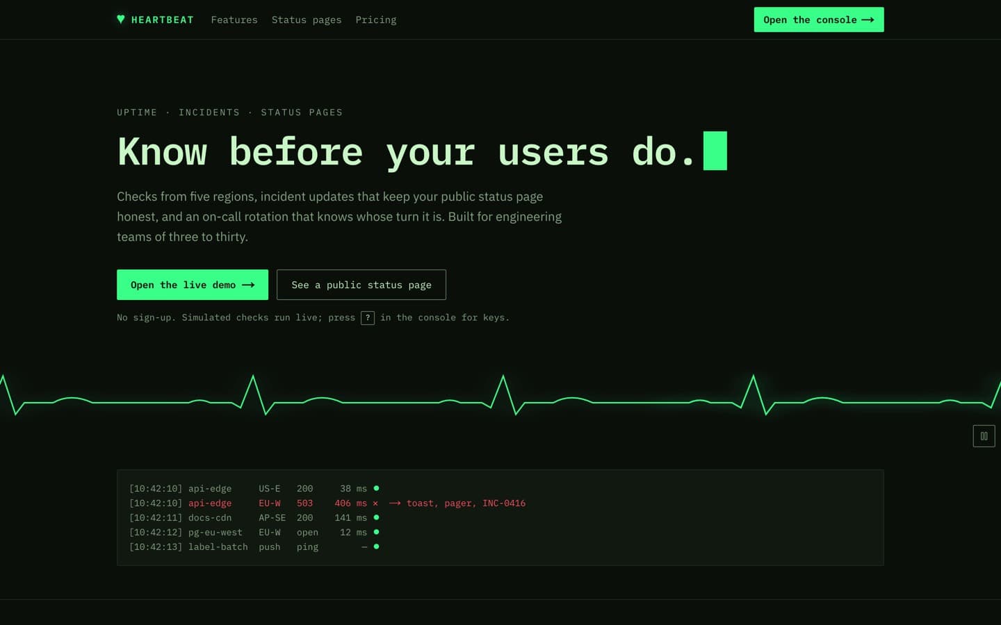 Heartbeat — screenshot 1 of 10